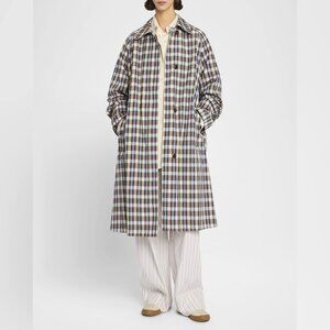 The Row  Tavishina Coat in Silk and Cotton